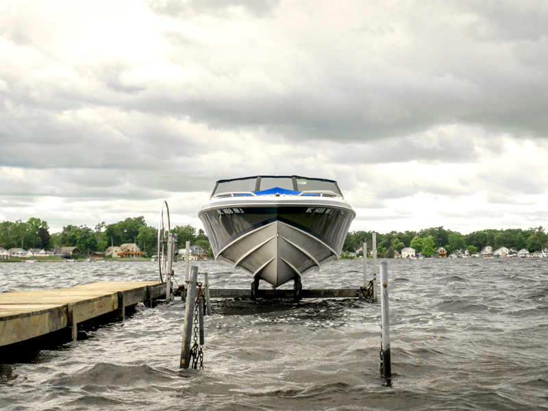 Boat Lift Dredging